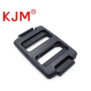 KJM 25MM Adjustable Strap Ladder Lock Tension Buckle Spring Snap Clip for Backpack