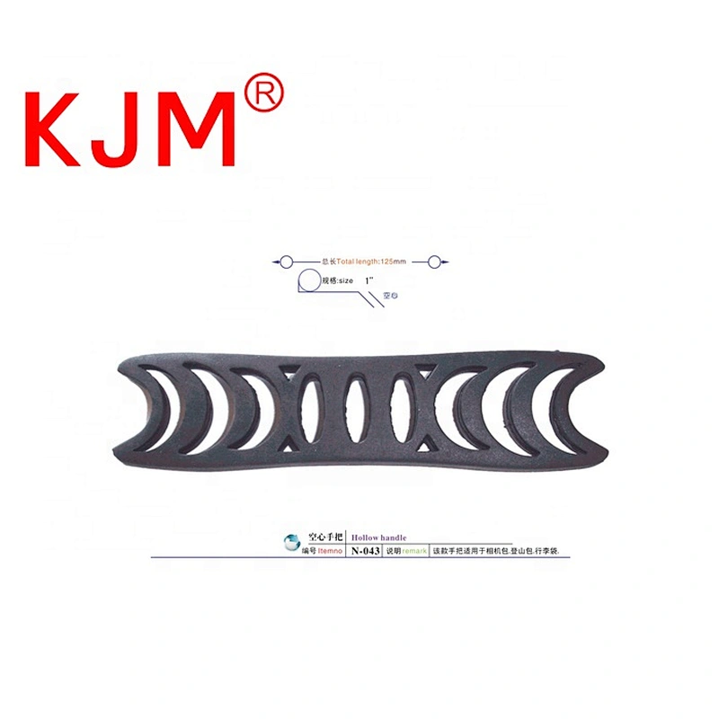 KJM Customized Color Plastic Rubber Webbing Grab Handle for Camera Bag Hiking Backpack