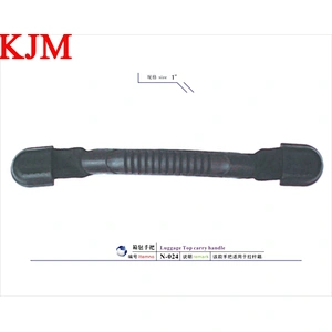 Fashion strong luggage top carry plastic handle