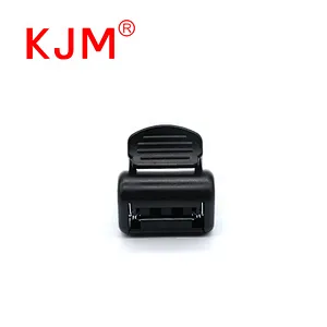 Durable 22mm plastic ribbon controller buckle for baby stroller
