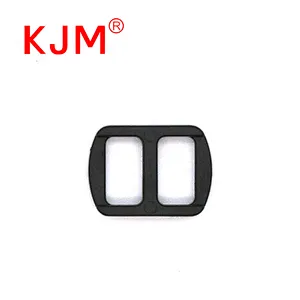 KJM Customized Service POM Plastic Adjustable Slider Helmet Strap Buckle for Hard Hat