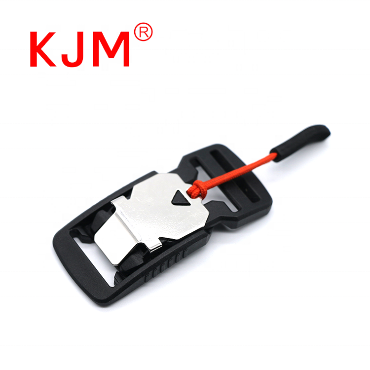 Customized Plastic and Metal Magnetic Tactical Buckle for Backpack