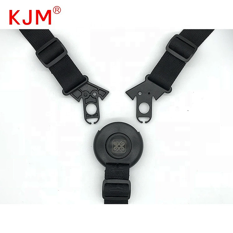 KJM Customized Center Release Child Dining Chair 3 Point Safety Harness Baby Stroller Seat Belt