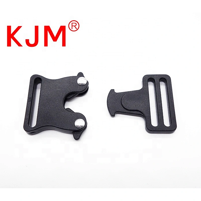 Contoured Curved Side Release Plastic Buckle for Paracord Bracelet