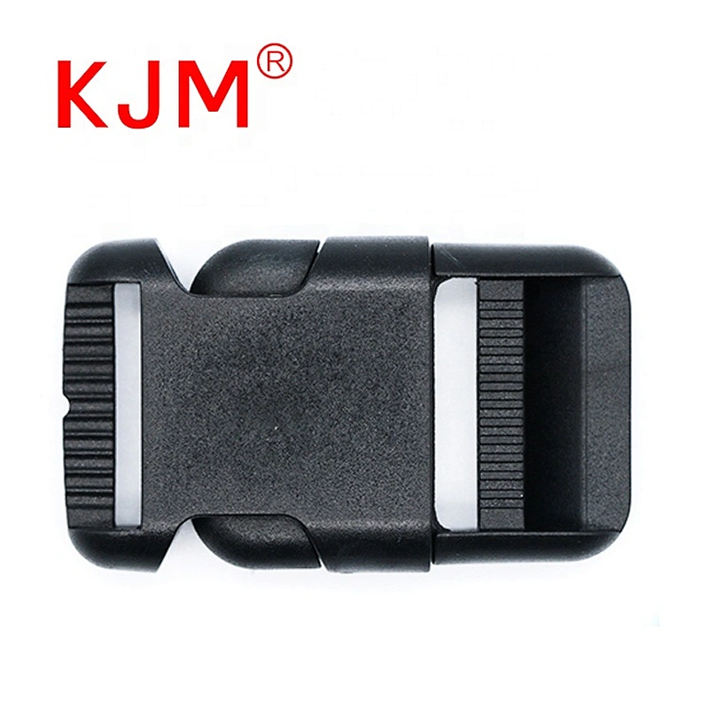 KJM High Quality Adjuster Buckles Black Custom POM Plastic Cam Buckle for Camera Bag
