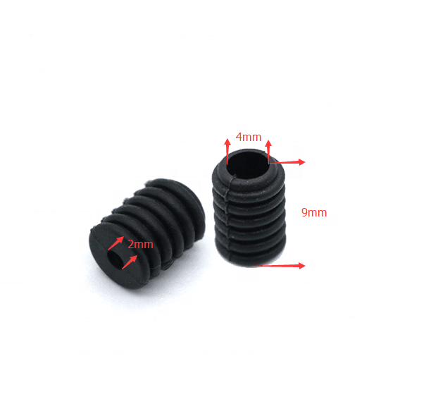 Wholesale Price Adjuster Plastic Stopper Silicone Rope Toggles Cord Lock