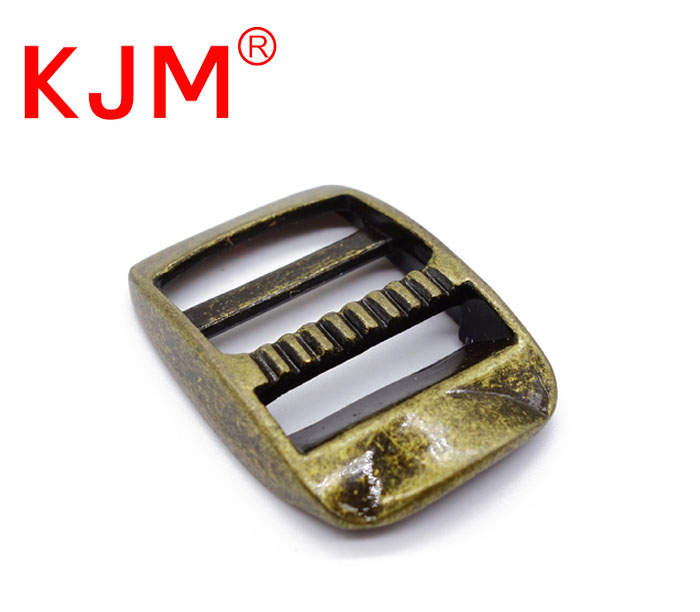KJM 20mm 25mm Adjustable Strap Metal Ladder Lock Buckle for Backpack Webbing