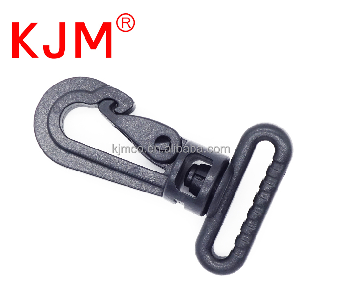 Hiking Bag Backpack Baby Pushchair Accessories 12mm 20mm 25mm 1 Inch Plastic Snap Swivel Clasp Hook