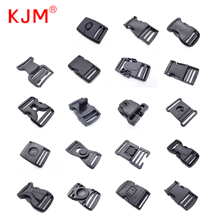 Colored plastic side release buckle,bag accessories buckle,side release buckle