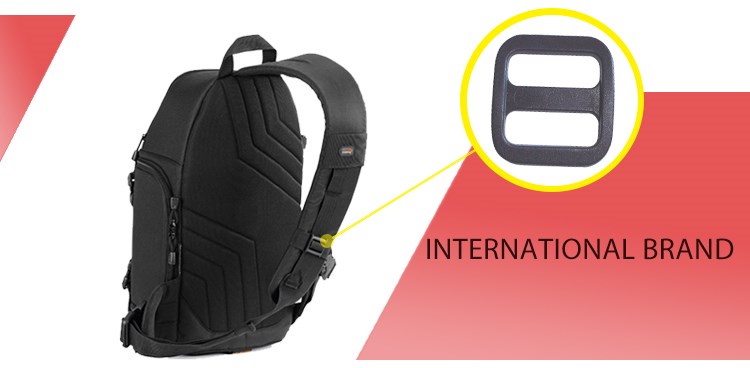 Strong plastic tri-glide strap adjuster for bag backpack