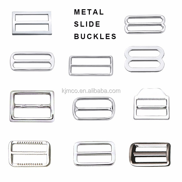 Bag strap adjuster plastic triglide slides buckle 2 inch tri-glide slider