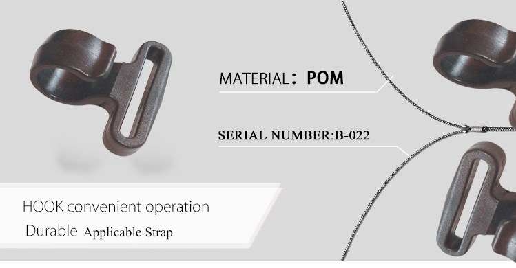 Special Design Backpack Accessories Swivel Snap Plastic Hook