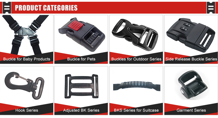 Special Design Backpack Accessories Swivel Snap Plastic Hook