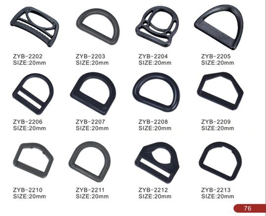 20mm Plastic D Ring Buckle