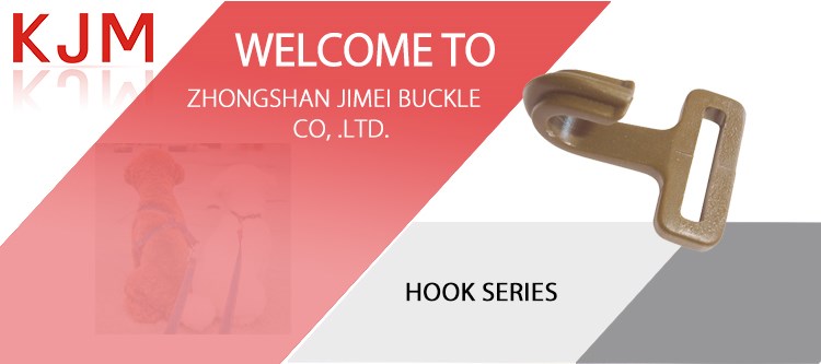 Wholesale Durable 3/4 Inch Plastic Strap Belt Black Hook Mini Swivel Snap Hook