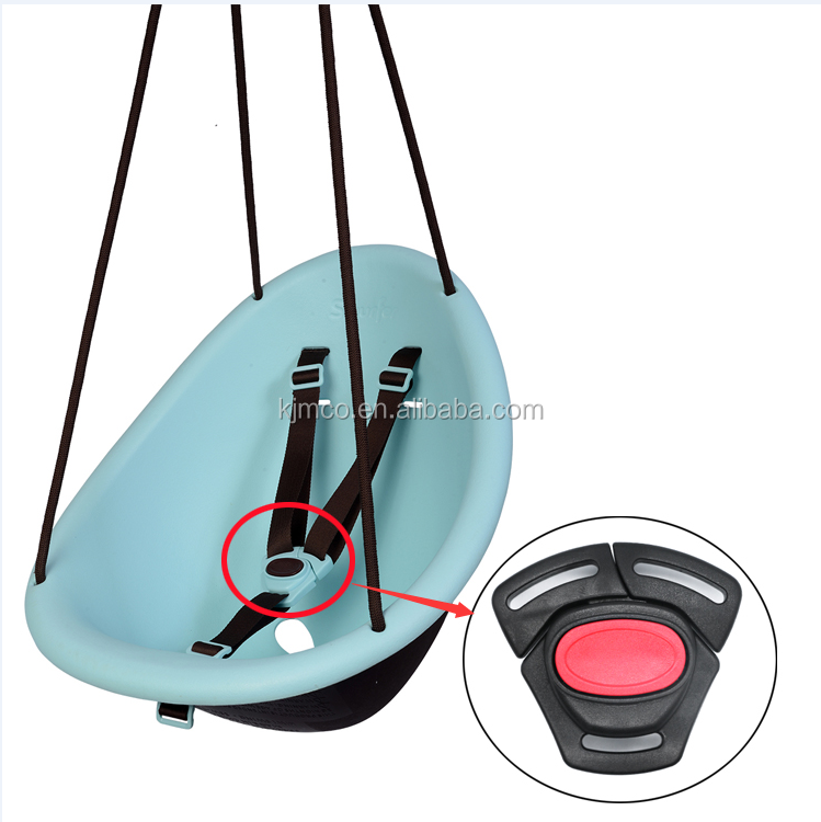 Customized Logo 3 Point Harness Plastic Quick Release Baby Car Seat Belt Buckle