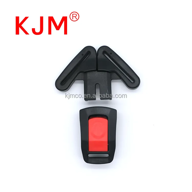 POM wholesale plastic car seat safety belt baby side release buckle