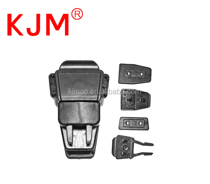 High Quality 25mm 1 Inch Plastic Bag Turn Lock Fixed Insert Buckle