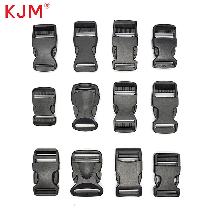 KJM 25mm Plastic Press Buckle for Men's Belt Outdoor Bag
