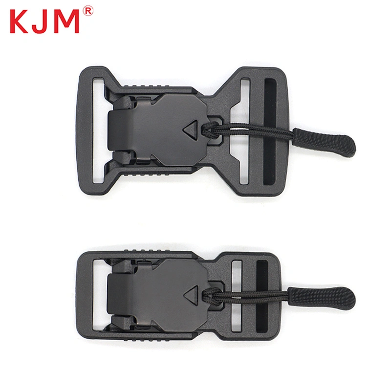 Customized Plastic and Metal Magnetic Tactical Buckle for Backpack