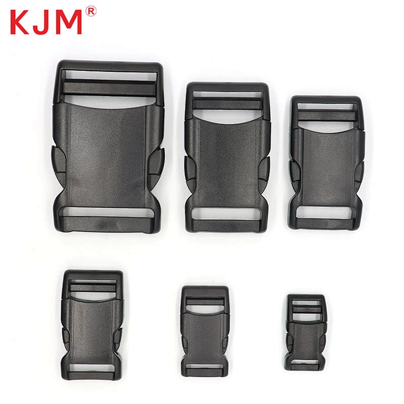 Strong Pull Curved Quick Side Release Plastic Buckle for Pet Dog Collar
