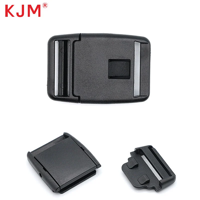 KJM 25mm Plastic Press Buckle for Men's Belt Outdoor Bag