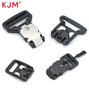 Customized Plastic and Metal Magnetic Tactical Buckle for Backpack