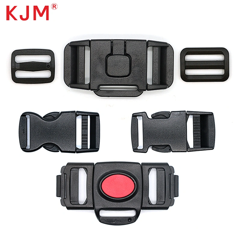 25mm Custom Color 3-way Plastic Insert Belt Buckle for Baby Highchair