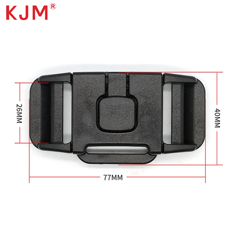 25mm Custom Color 3-way Plastic Insert Belt Buckle for Baby Highchair