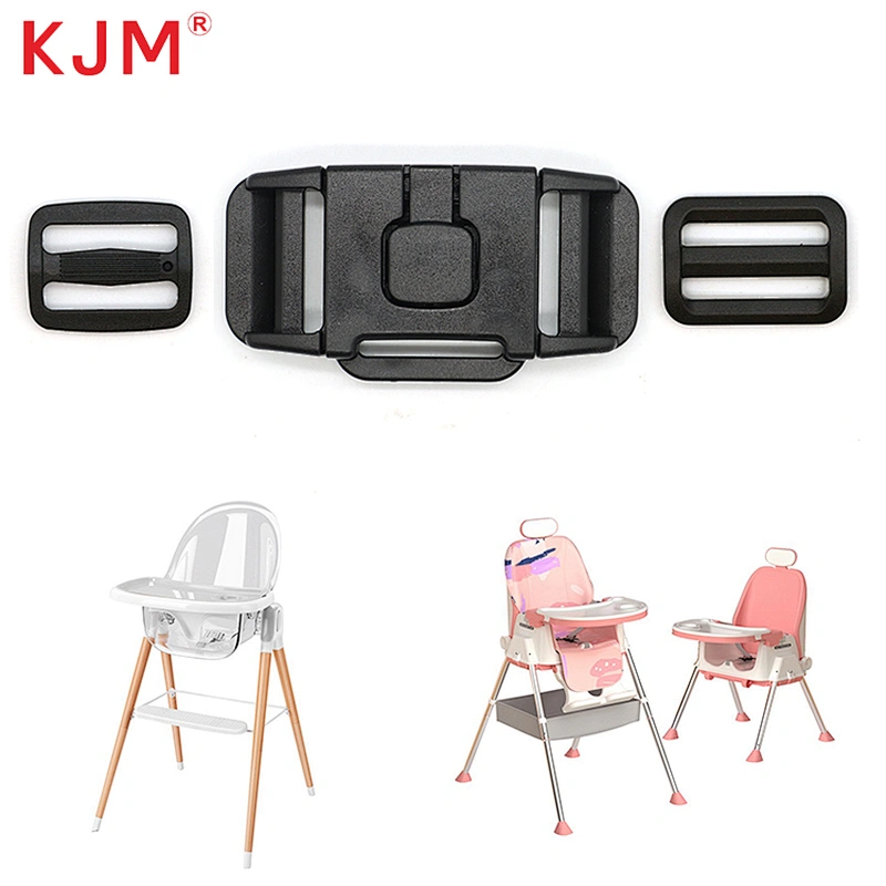 25mm Custom Color 3-way Plastic Insert Belt Buckle for Baby Highchair
