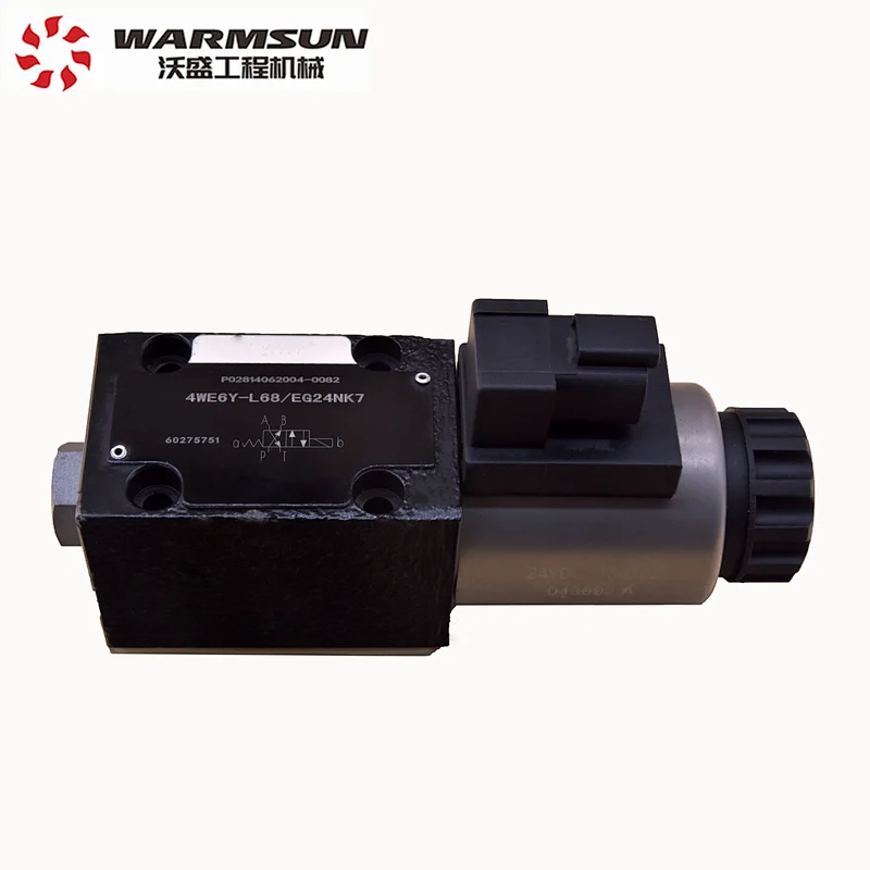 60275751 Valve Assembly, 4WE6Y-L68/EG24NK7 Solenoid For SANY Truck Crane