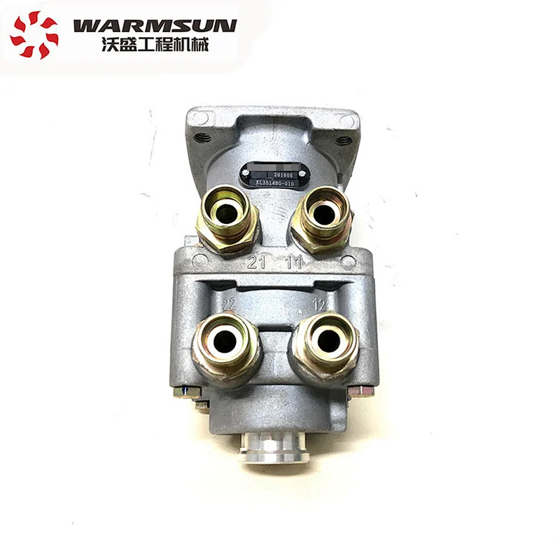 Truck Crane Parts Brake Pedal Valve 60034448 ST250 STC500 Original For SANY