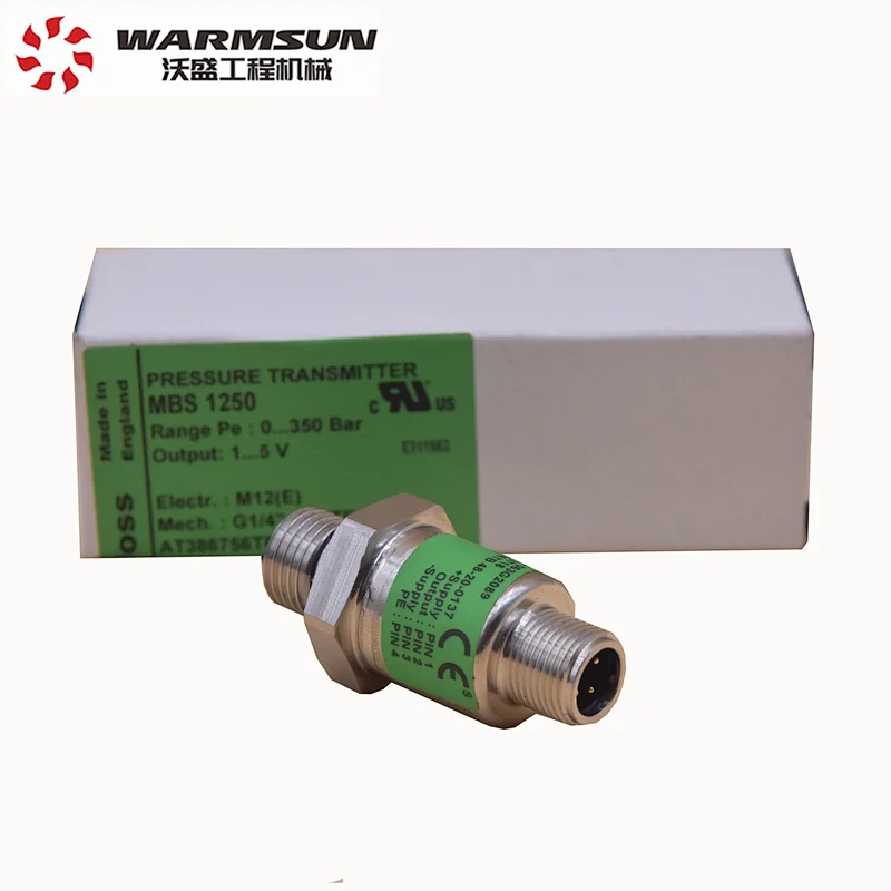 60173718 Truck Crane Pressure Sensor 060G6661 MBS1250 Measuring Range 0-350 Bar