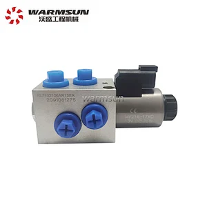 solenoid valve hydraulic spare parts 6 ways reversing valves for sany excavator