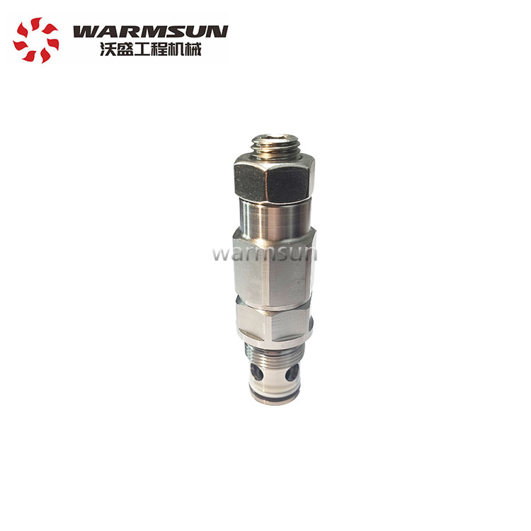 Aluminium body pneumatic cartridge valve for excavator crane