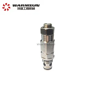 Aluminium body pneumatic cartridge valve for excavator crane