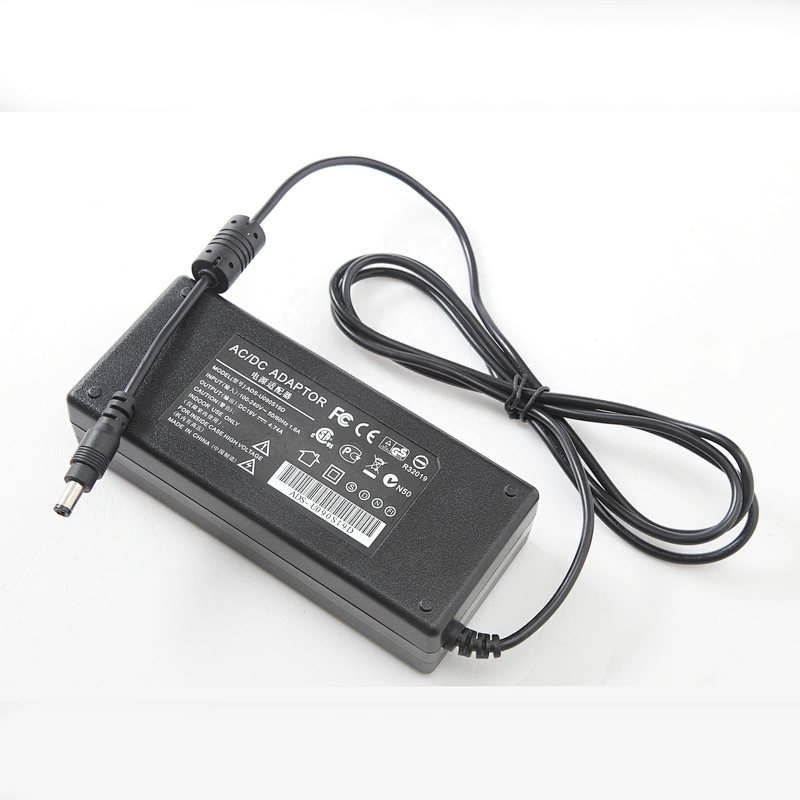 Hot sell 24V 5A DC 3 Pin  Laptop Switching Power Supply Adapter Charger 100-240V AC Input For Printer