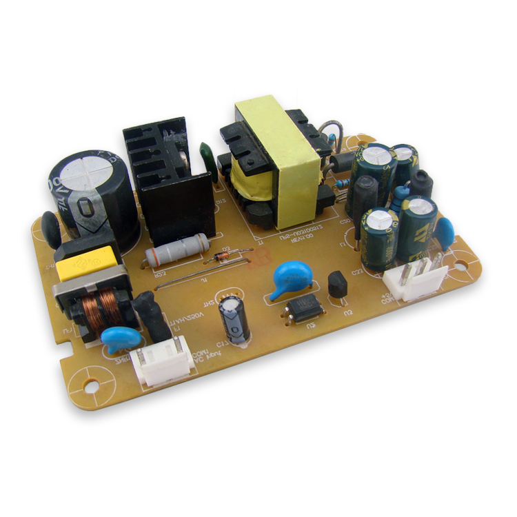 Dual output 5v 2A/12v 1A bare plate full isolation switching power supply/ac-dc module 12v open frame 30W