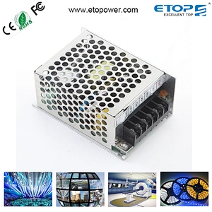 Universal AC input 12w-15w enclosed type switching Power Supply with meta housing