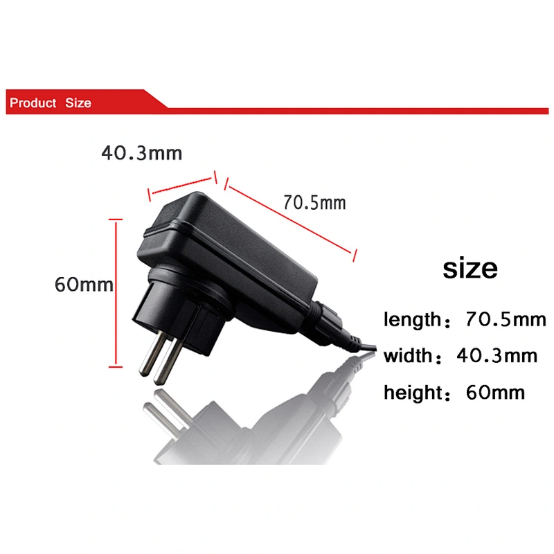 6W IP44 12v 0.5a  5v 1.2a 3V 7V 9V AC to DC waterproof universal power adapter for LED lighting or other products