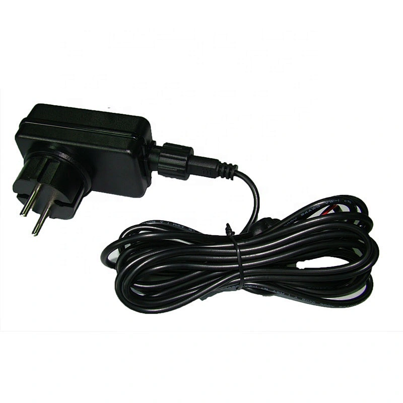 input 100 240v ac 50/60hz US EU AU  UK plug DC power supply IP44 12v 1a 5v2a outdoor waterproof power adapter