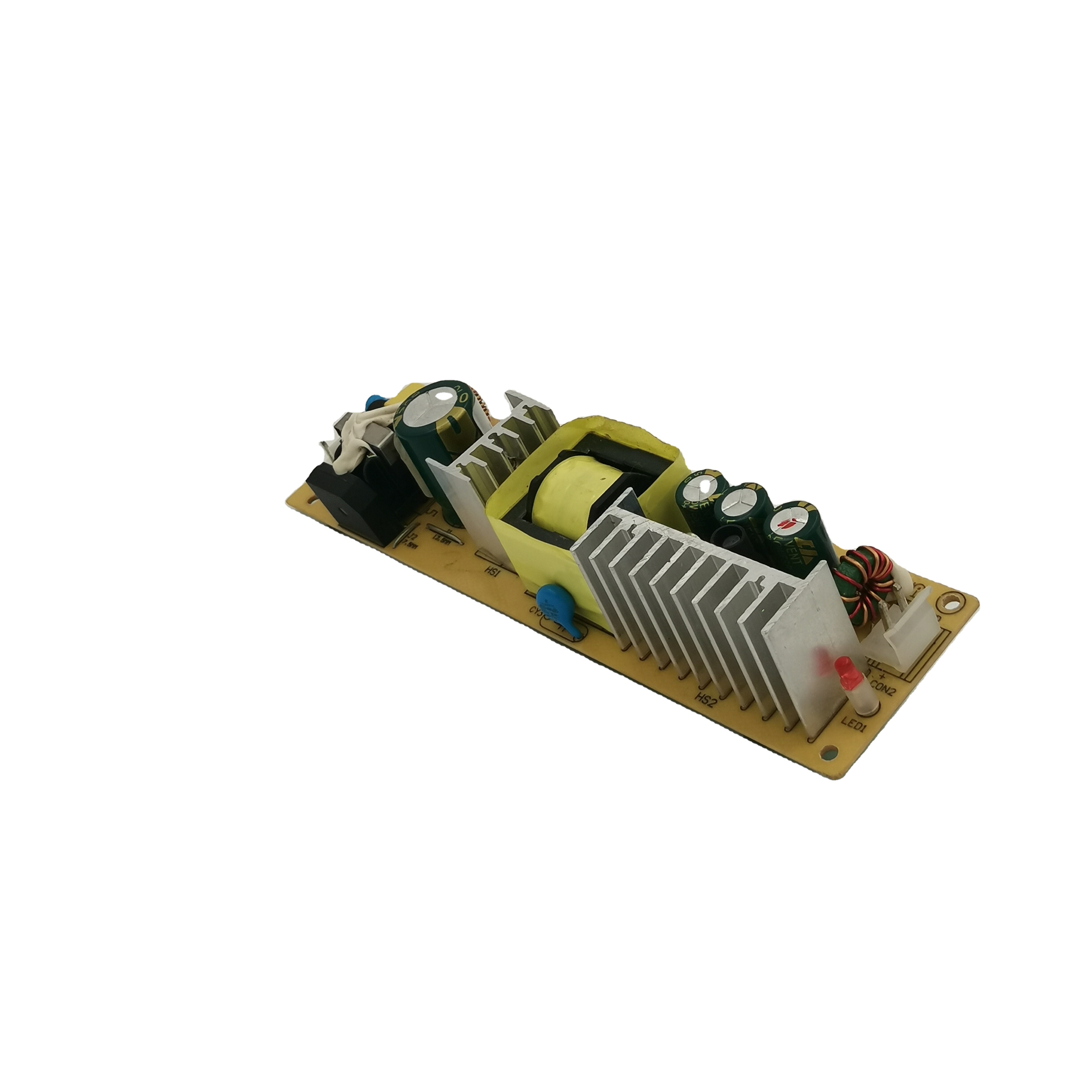 Slim Size 90-264VAC Constant Voltage Mode LED power 60W 12V 5A 24V2.5A dc open frame interior switch-mode power supply unit