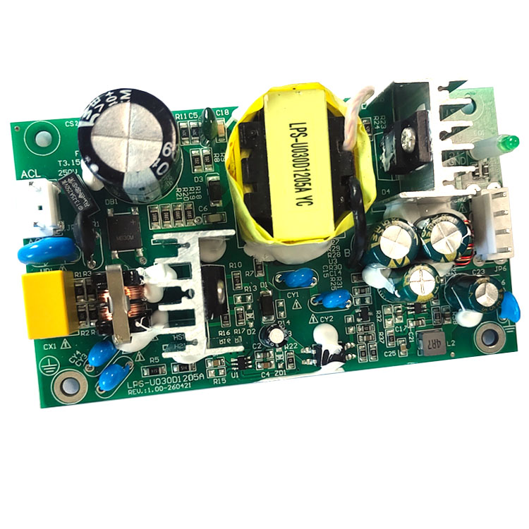 Original Wholesale 30W Universal Open Frame Switching Power Supply 100-240AC 5V 12V Dual Output SMPS Power Supply Unit