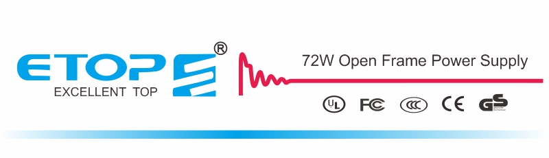SMPS 72W 24V Massage Device Switching Power Supply