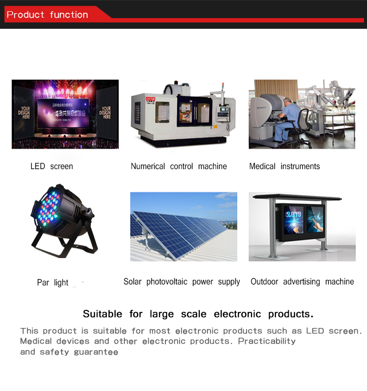 Stage Par Light 160W 100vac-240vac To DC 20V 24V 28V 36V 48V Xenon Lamp Switching Power Supplies PCB Board