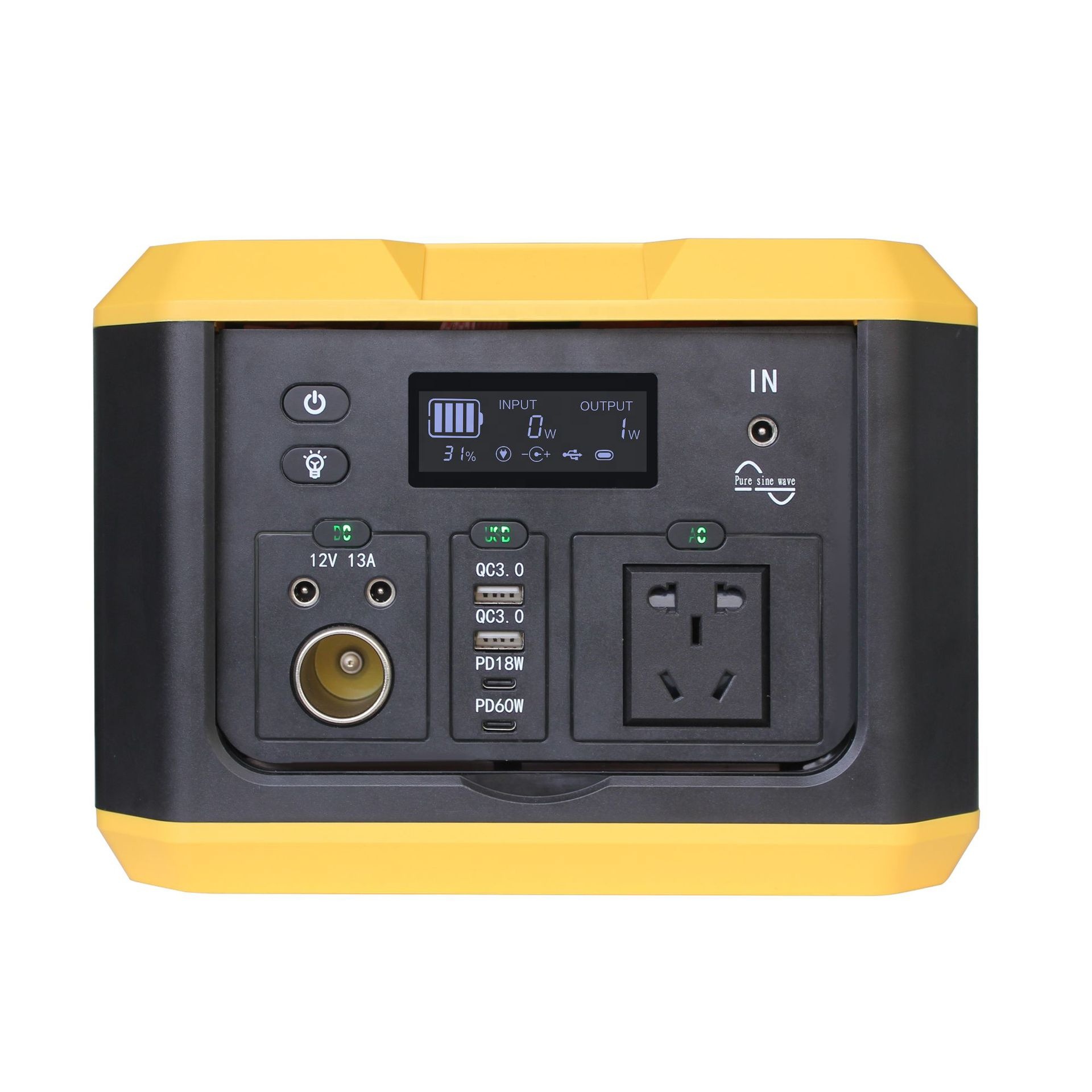 500W Fast Charging Lithium Portable Power Station wireless charger Solar Charging Generator Outdoor Portable Power Station