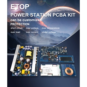 OEM ODM Shenzhen Professional Manufacturer Custom Lifepo4 Battery BMS Charge Board Inverter Control Board For Home Power Station