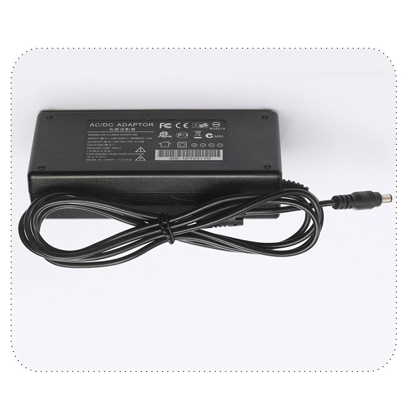 90W 12V 15V 19V 24V 48V AC DC Desktop Power Adapter