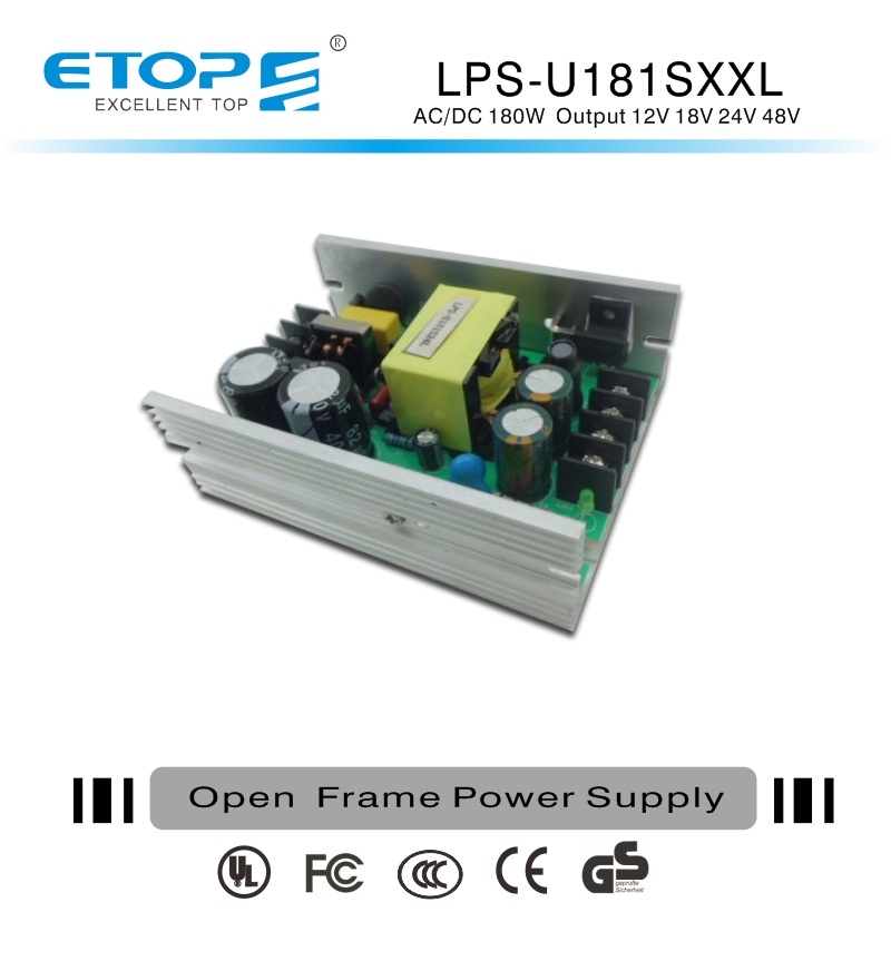 Hot Selling Universal Open Frame TV CCTV Power Supply 180W-200W 24V 48V SMPS PCD Board Switch Mode Power Supplies