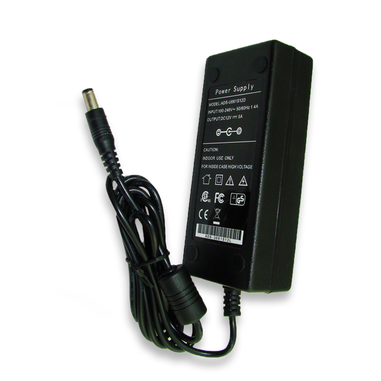 90-264vac CE SAA FCC approval power adapter 60w 90w 100w  ac dc power supply